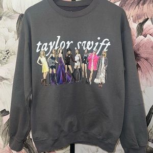 Taylor Swift Through Eras Crewneck